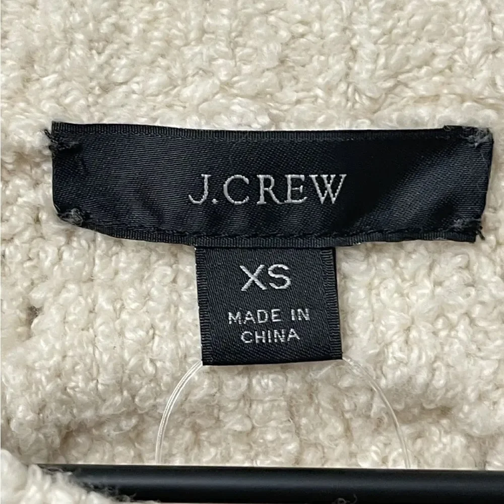J. Crew super soft bell sleeve crochet bell sleeve sweater beautiful sweater